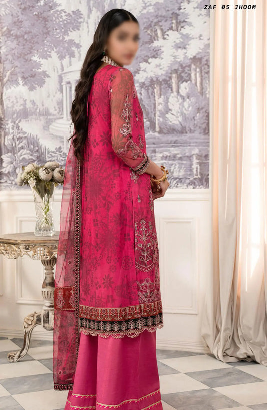 Zarif Afsanah Formal Edit Collection 2024 - ZAF 05 JHOOM