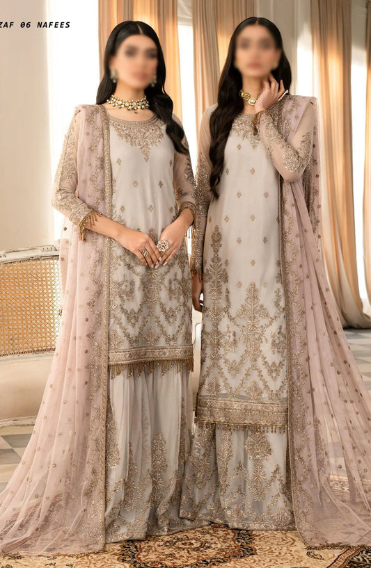 Zarif Afsanah Formal Edit Collection 2024 - ZAF 06 NAFEES