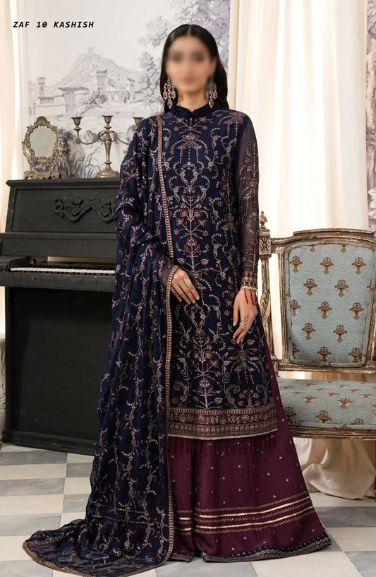 Zarif Afsanah Formal Edit Collection 2024 - ZAF 10 KASHISH