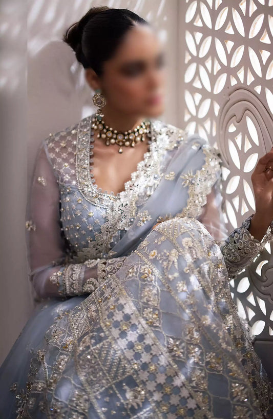 Zaha Gossamer Unstitched Collection 2024 - ZC24-01 SOFINA