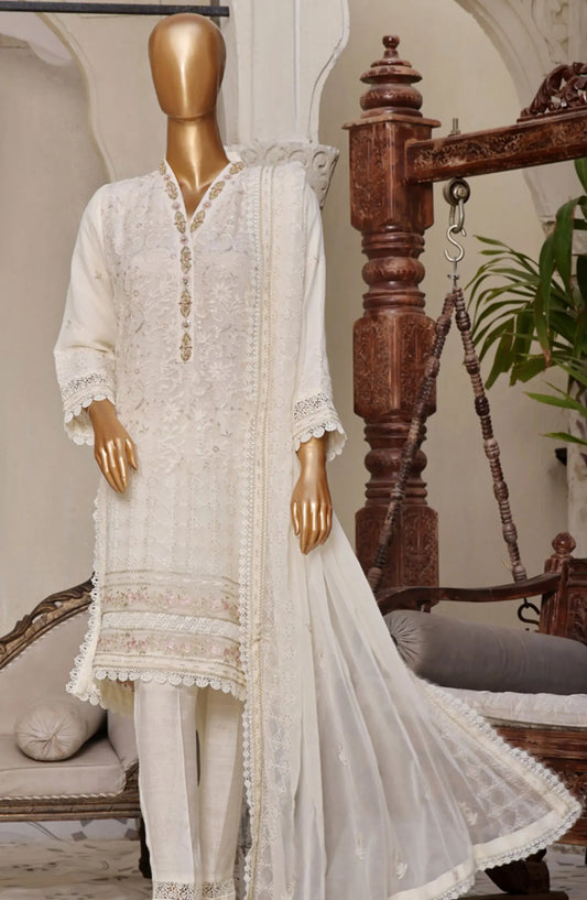 Zeenat Chiffon Formal 3-pc Stiched Collection 2024 - ZCSC 02