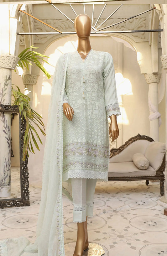 Zeenat Chiffon Formal 3-pc Stiched Collection 2024 - ZCSC 04