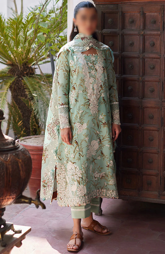 Zaha Festive Unstitched Collection 2024 - ZF24-04 MEHR