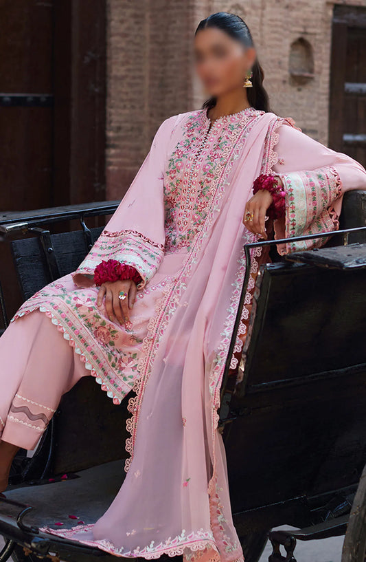 Zaha Festive Unstitched Collection 2024 - ZF24-07 AYSEL