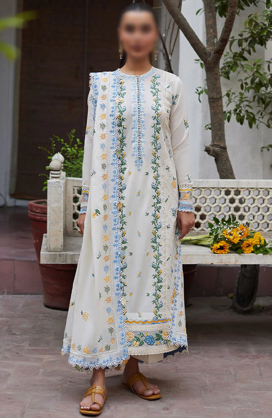 Zaha Festive Unstitched Collection 2024 - ZF24-08 LEYA