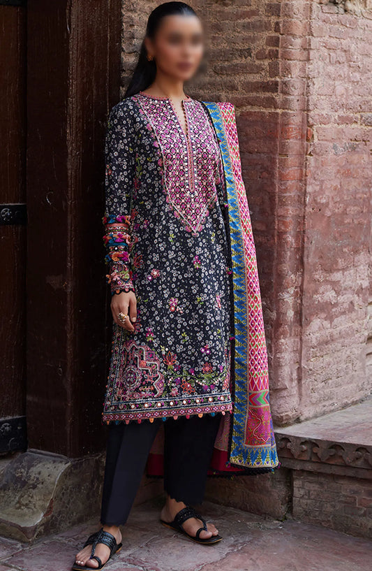 Zaha Festive Unstitched Collection 2024 - ZF24-10 NIHAN