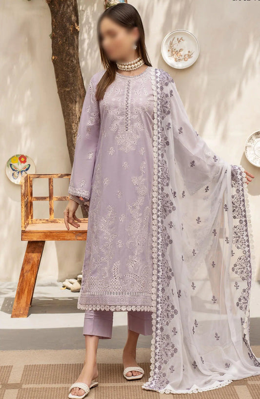 ZARIF FESTIVE LAWN EMBROIDERED & PRINTED EDIT - ZFL 02 ILSA