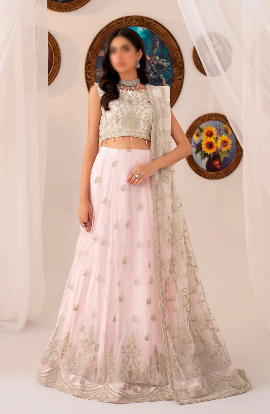 Maheer Festive Unstitched Formals by Zarif - ZMU 01 PEARL