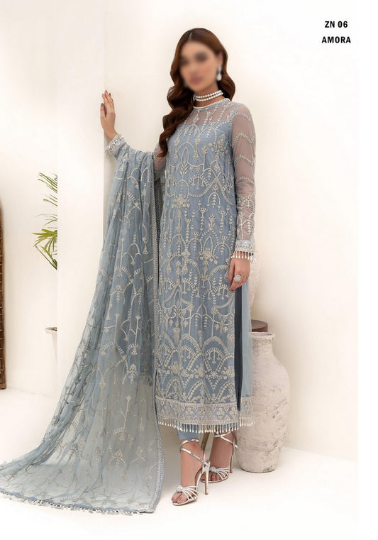 ZN 06 AMORA Nazneen Luxury Formals by Zarif Collection 2023