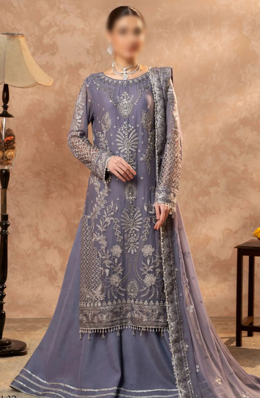 Zebtan Zeenat Festive Unstitched Collection 2024 - ZN 08