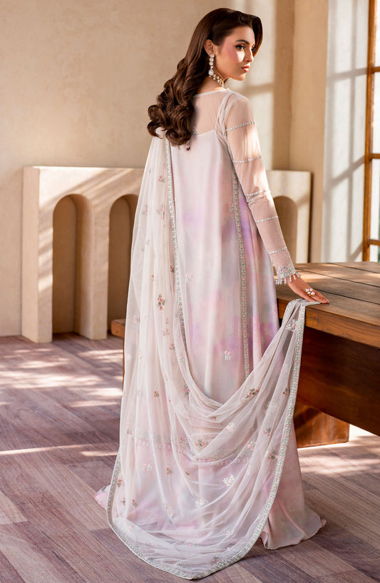 Iris Printed and Embroidered Edit By Zarif- ZRI 01 ORCHID