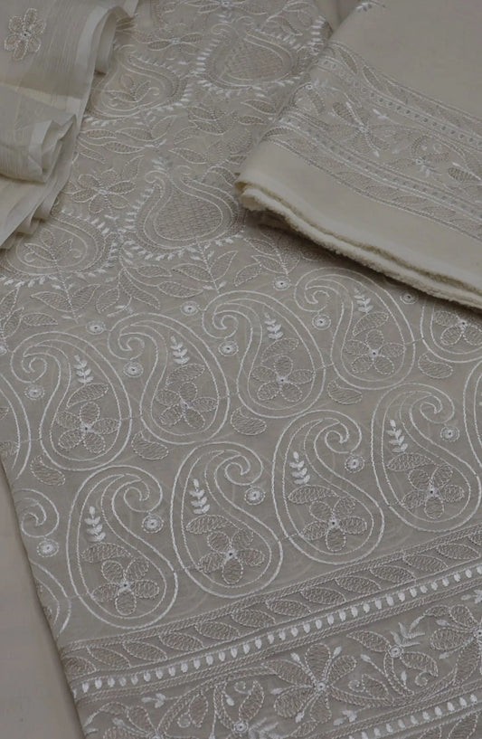 Zohreh Unstitched Luxury Embroidered Swiss Collection 2024 - ZULES 01