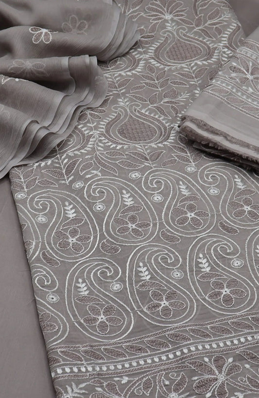 Zohreh Unstitched Luxury Embroidered Swiss Collection 2024 - ZULES 03