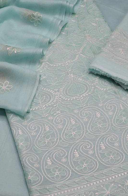 Zohreh Unstitched Luxury Embroidered Swiss Collection 2024 - ZULES 04