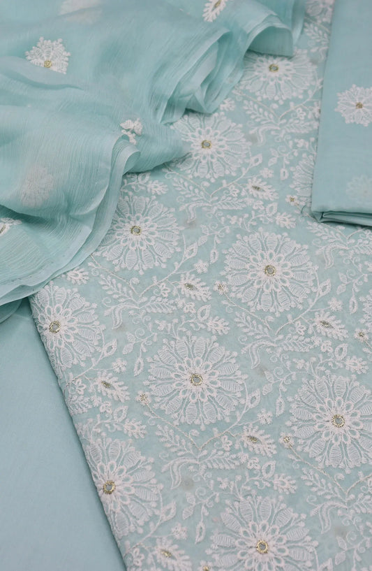 Zohreh Vol 3 Unstitched Luxury Embroidered Swiss Collection 2024 - ZULES V3 05