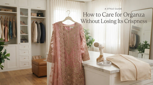 How to Care for Organza Without Losing Its Crispness