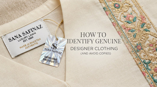 How to Identify Genuine Designer Clothing (And Avoid Copies)