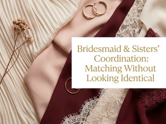 Bridesmaid & Sisters' Coordination: Matching Without Looking Identical