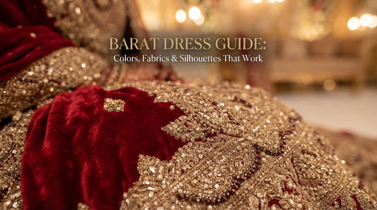 Barat Dress Guide: Colors, Fabrics & Silhouettes That Work