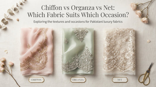 Chiffon vs Organza vs Net: Which Fabric Suits Which Occasion?