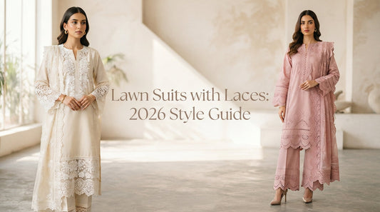 Lawn Suits with Laces: 2026 Style Guide
