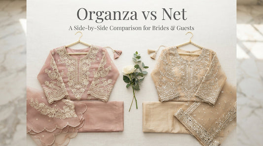 Organza vs Net: A Side-by-Side Comparison for Brides & Guests