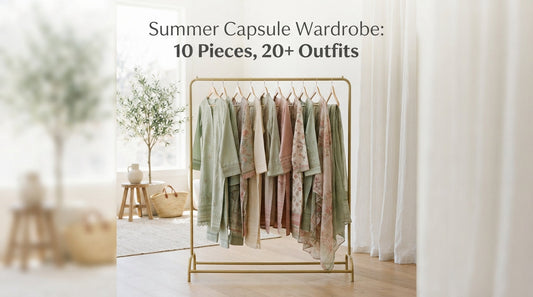 Summer Capsule Wardrobe: 10 Pieces, 20+ Outfits
