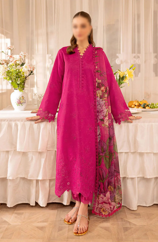 FARASHA SERAYA - Unstitched Lawn SS Collection 2024 - 1- ASTER