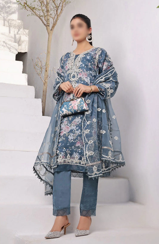 Guzel Formal Luxury Stitched 3 Piece Collection Vol-2 - 01-Eclectic Elegance