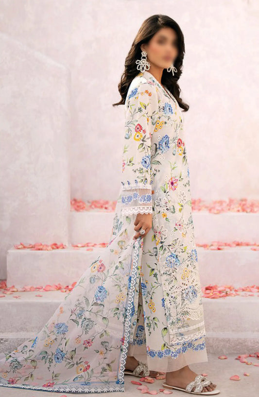 Xenia Formals Summer Soiree Unstitched Lawn Collection 2024 - D 01 ZARIFA