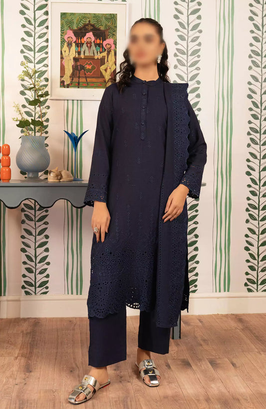 ELARA  Unstitched 3PC Linen Collection 2024 - 02-ECLIPSE