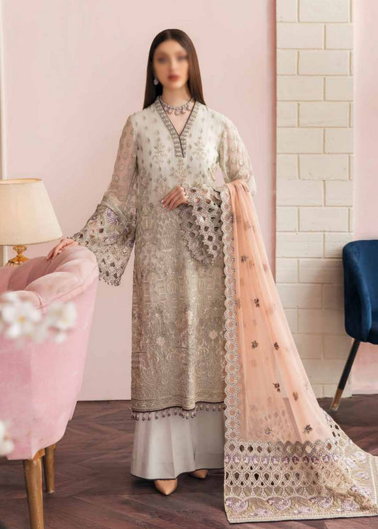 Flossie La Florencia Luxury Chiffon Collection 2022 02 IVORY WHITE