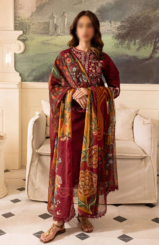 FARASHA SERAYA - Unstitched Lawn SS Collection 2024 - 3- AMY