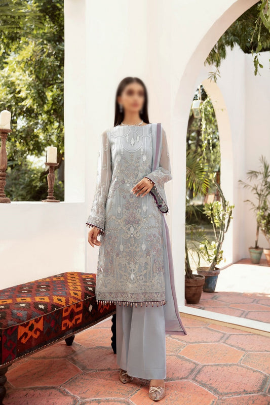Kuch Khas Luxury Chiffon Vol-10 D-03-Skyway