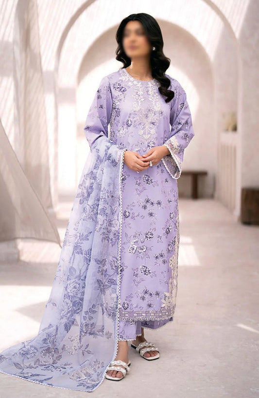 Xenia Formals Summer Soiree Unstitched Lawn Collection 2024 - D 03 TAALIKA