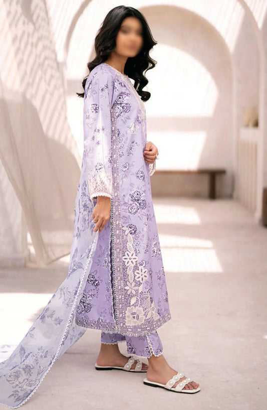 Xenia Formals Summer Soiree Unstitched Lawn Collection 2024 - D 03 TAALIKA