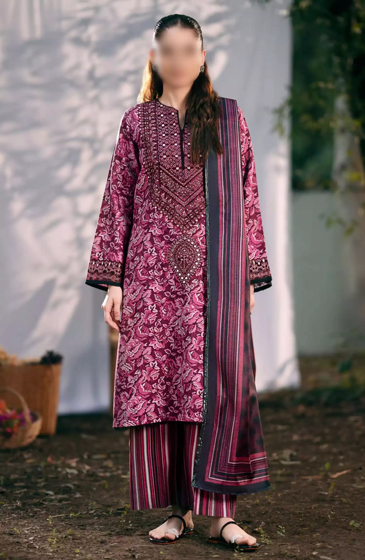 Xenia Formals A Whimsical Winter Unstitched Collection 2024 - 04 MALI