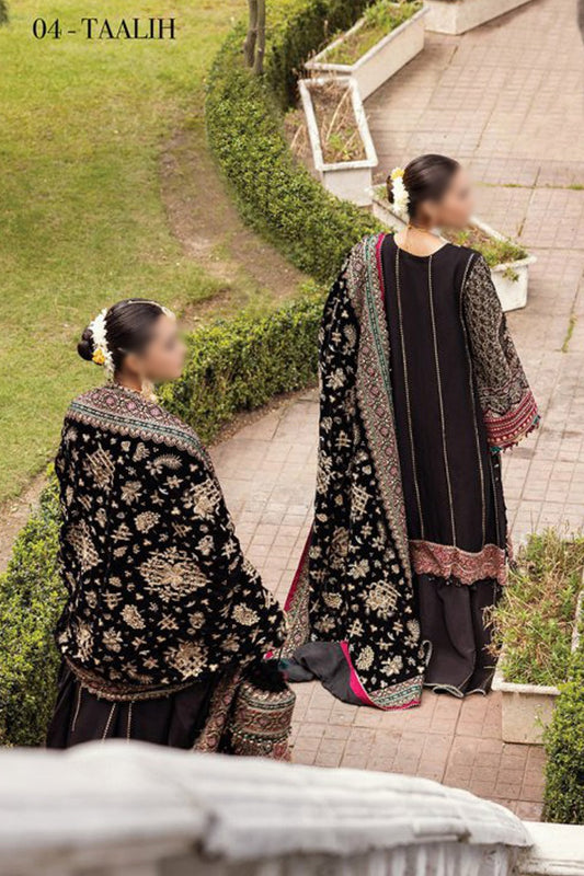 Xenia Formals Zahra  Unstitched Luxury Collection - 04-TAALIH