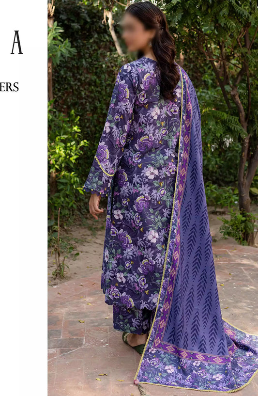 Farasha The Winter Whispers Unstitched Khaddar 2024 - 04 FAYE
