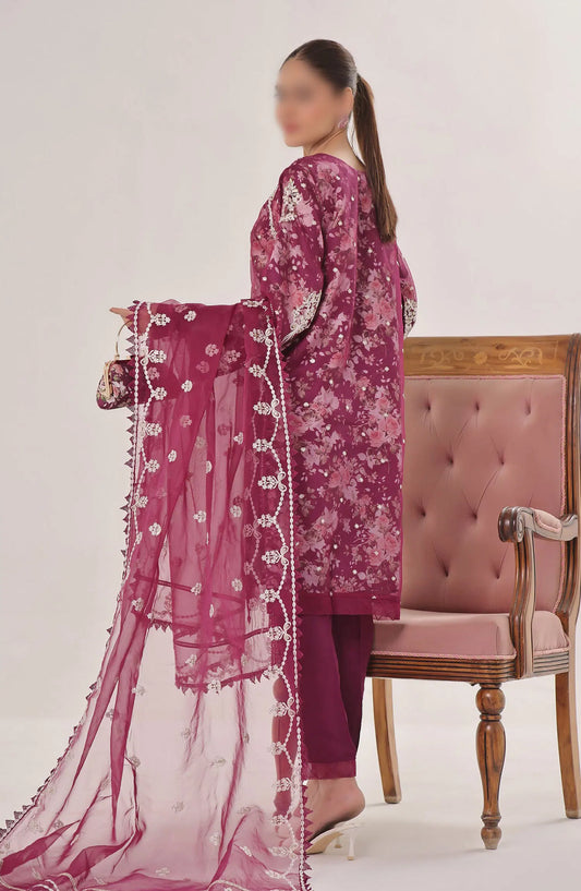 Guzel Formal Luxury Stitched 3 Piece Collection Vol-2 - 05-Radiant Theme