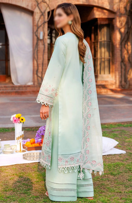 Farasha Kaavish Eid Festive Lawn SS Collection 2024 - 05-WHISPER MINT