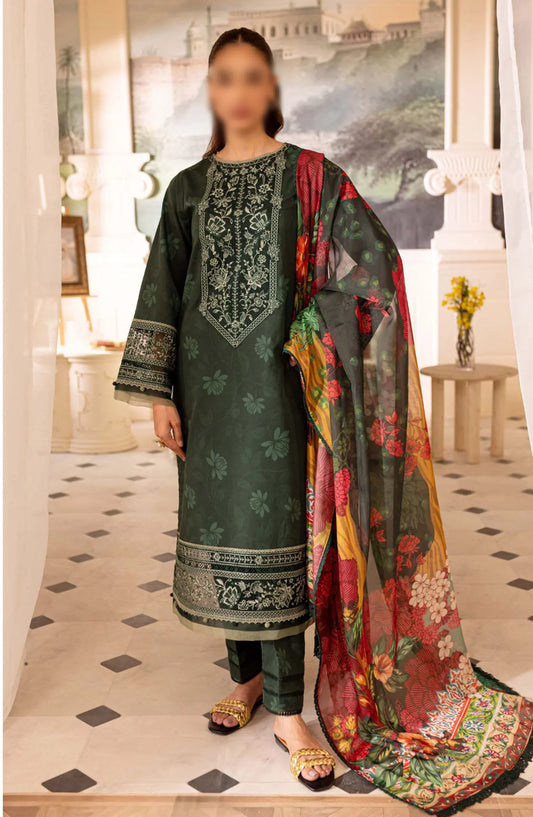 FARASHA SERAYA - Unstitched Lawn SS Collection 2024 - 6- JADE