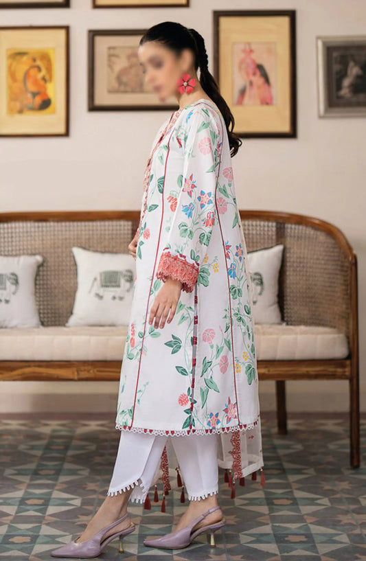 Xenia Formals Summer Soiree Unstitched Lawn Collection 2024 - D 07 PAULO