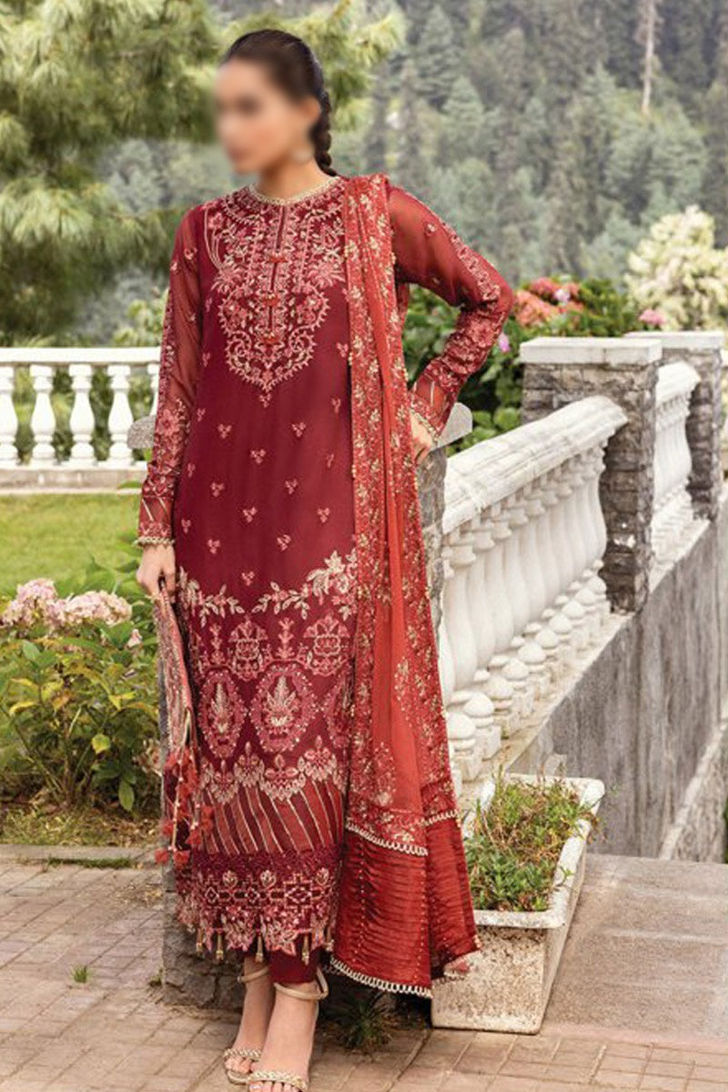 Xenia Formals Zahra  Unstitched Luxury Collection - 08-MAHEER