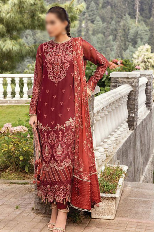 Xenia Formals Zahra  Unstitched Luxury Collection - 08-MAHEER