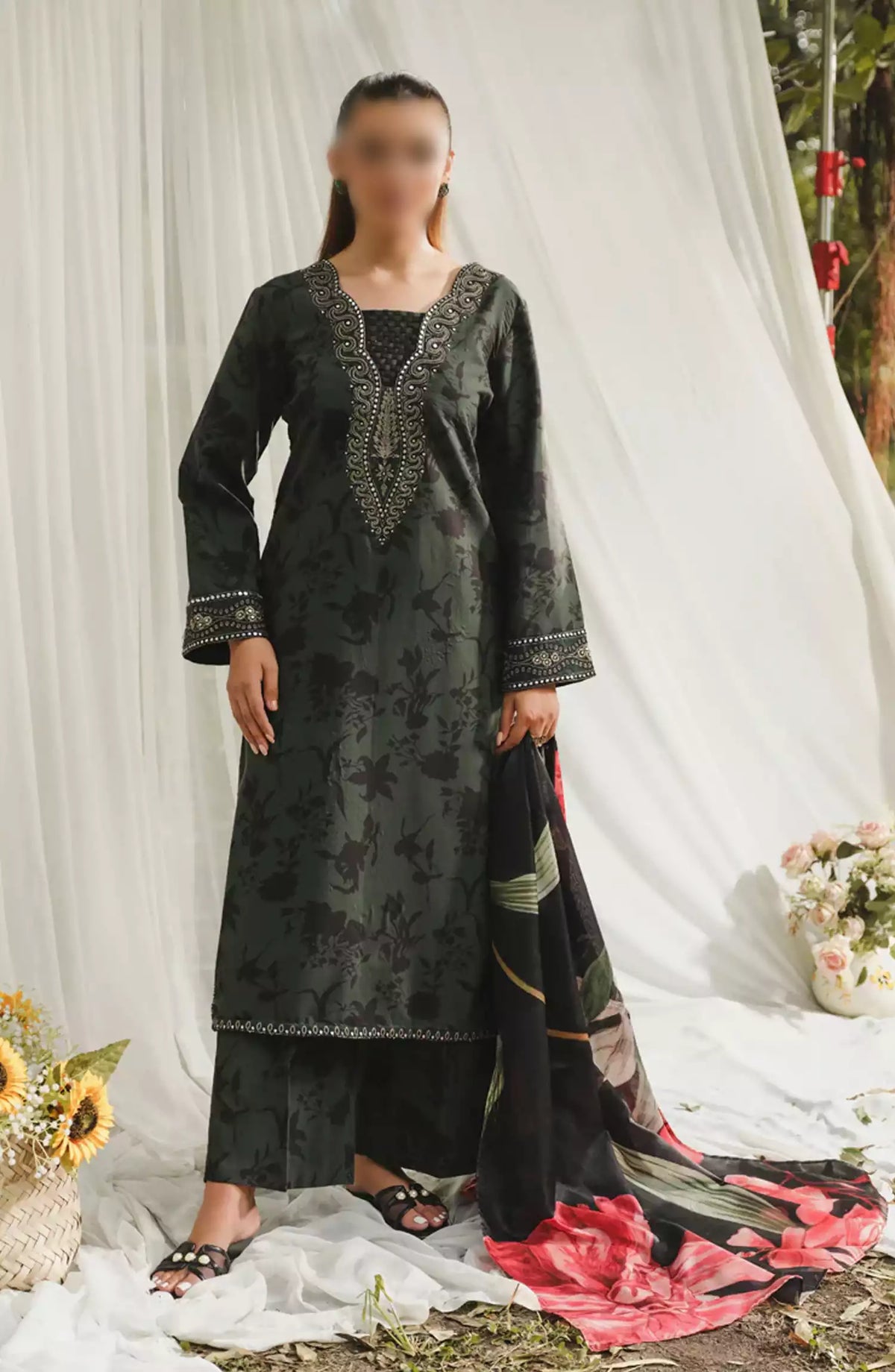 Xenia Formals A Whimsical Winter Unstitched Collection 2024 - 08 MARINO