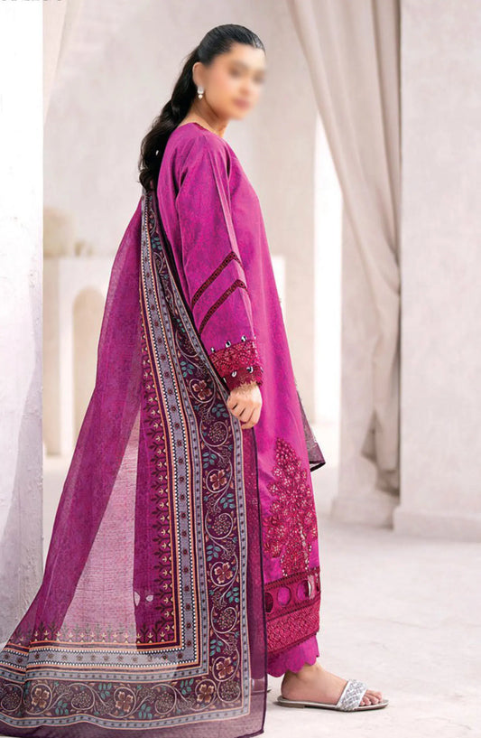 Xenia Formals Summer Soiree Unstitched Lawn Collection 2024 - D 08 MONACO