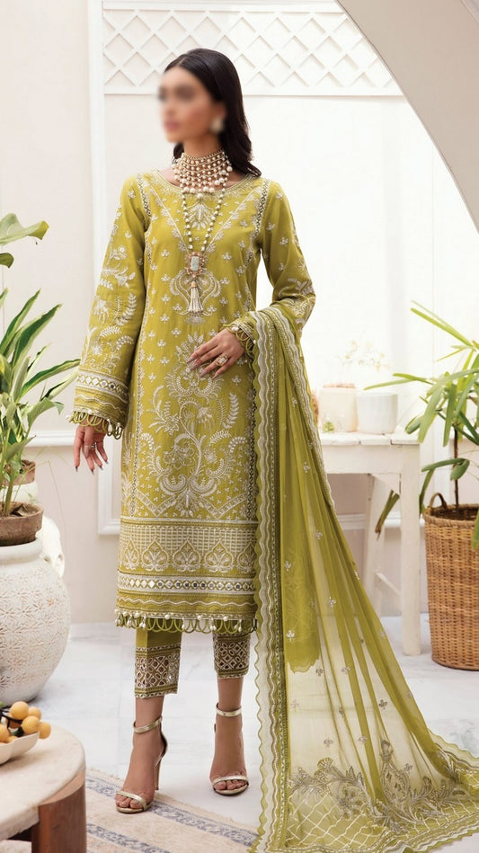 08 AAFAQ  Gulaal Luxury Lawn Volume 2