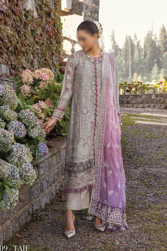 Xenia Formals Zahra  Unstitched Luxury Collection - 09-TAIF