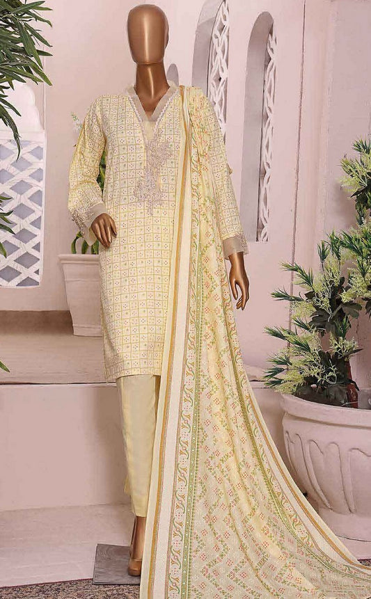 1087 C Amna Khadija Wrinkle Free Print Collection Vol 15